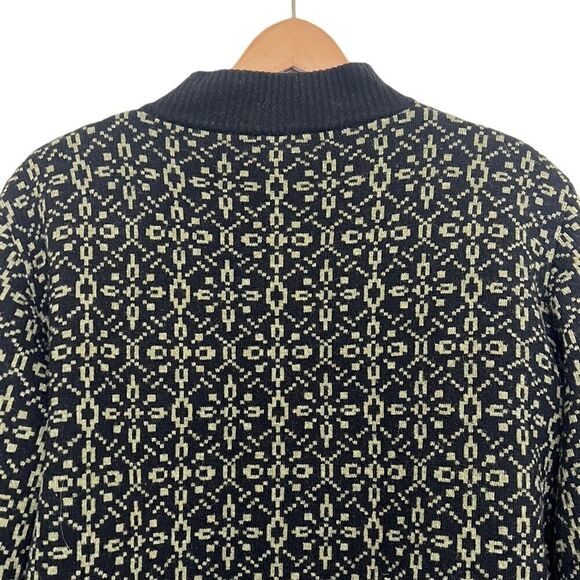 Carson Cardigan Jacket Woman’s Size Small Lambswool Full Zip Embroidered Floral - Picture 6 of 10